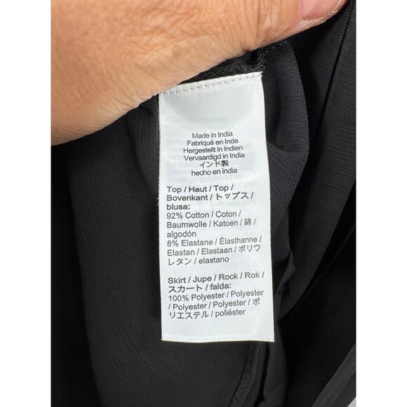 J.Crew Pleated ballet dress in‎ stretch cotton blend preppy minimalist sz S - Picture 7 of 7